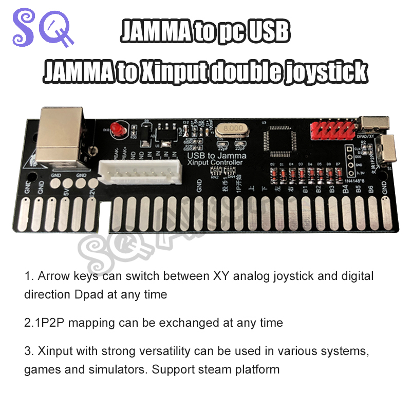 Coin Acceptor Selector - وحدة تحكم USB إلى جاما xالإدخال