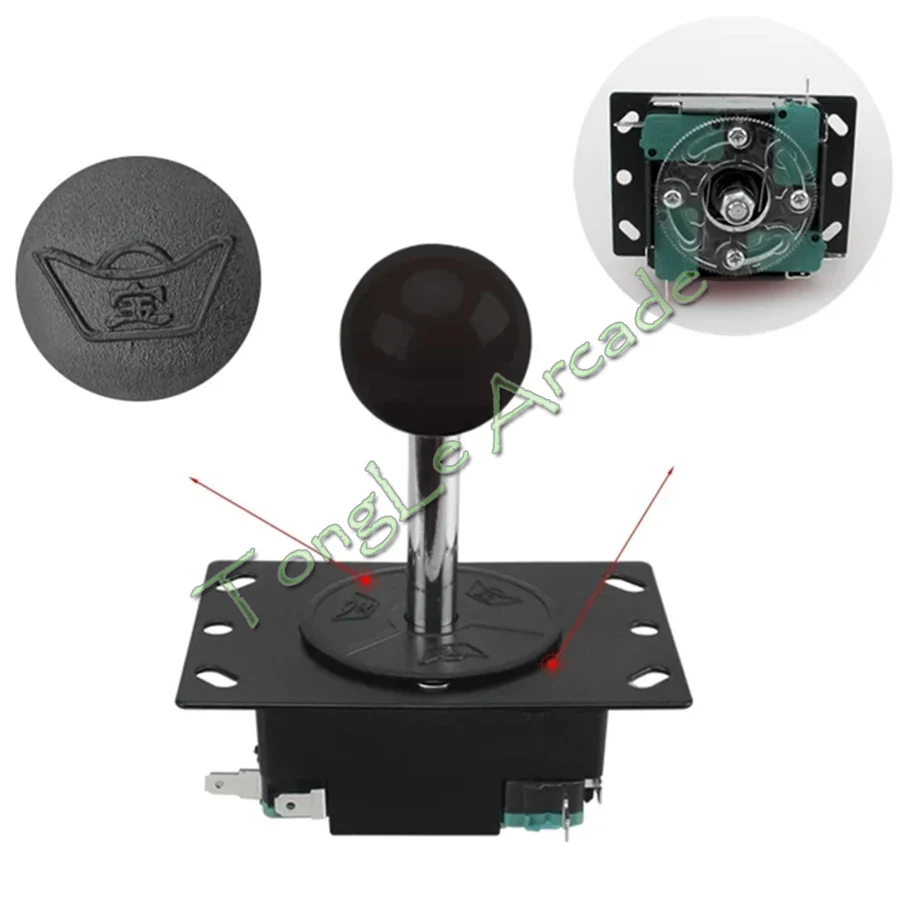 Joystick Arcade Parts - ذراع تحكم باوليان 8 اتجاهات بمقبض