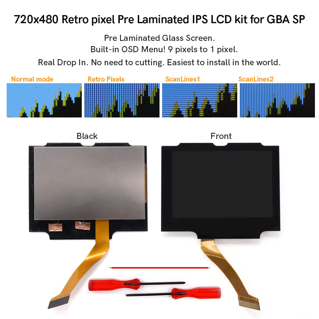 Lcd Screen Arcade - شاشة عرض LCD من نوع IPS