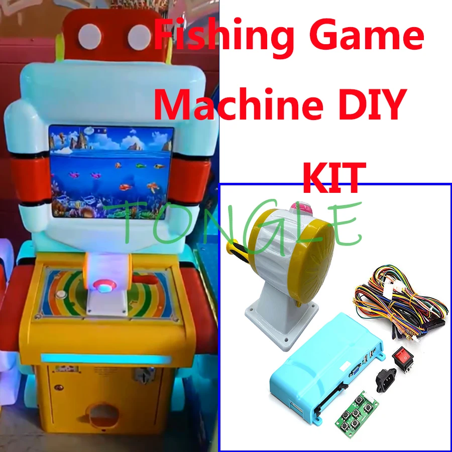 Joystick Arcade Parts - طقم DIY لألعاب صيد الأسماك، لوحة