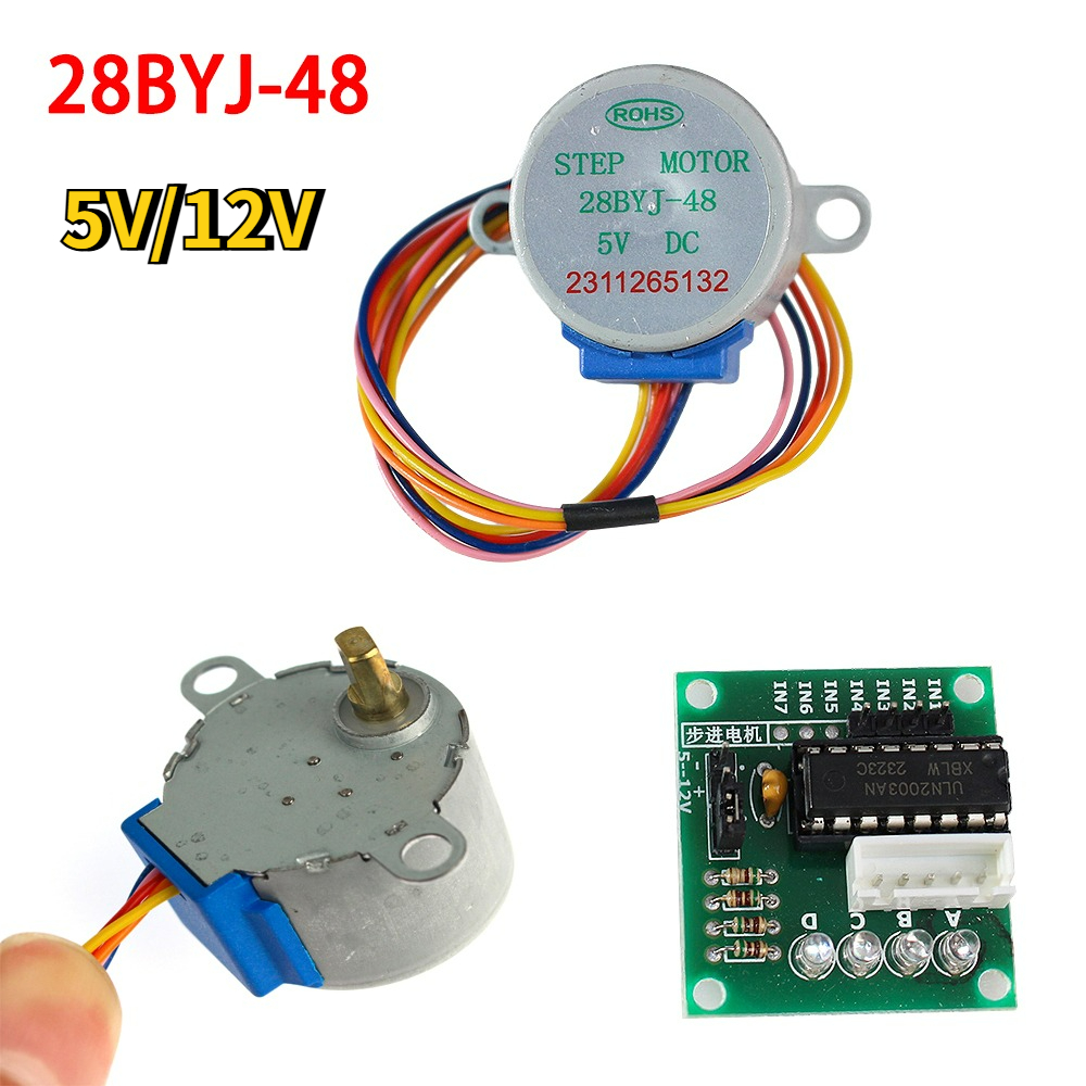 Arduino Vending Machine Project - مجموعة محرك خطوي 28BYJ-48 بجهد 5
