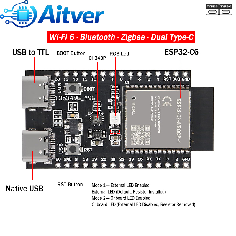 لوحة تطوير ESP32 C6 WiFi6 BLE5 - مراجعة Arduino Vending Machine Project وسعره