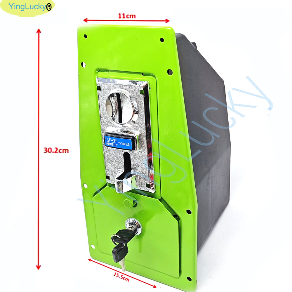 صندوق تخزين رموز ألعاب الأركيد - مراجعة Coin Acceptor Selector وسعره