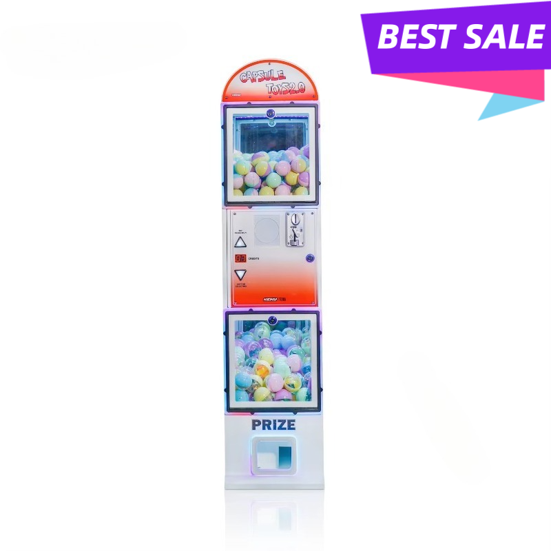 آلة كبسولات غاشابون مخصصة تعمل - مراجعة Prize Capsule Toy Machine وسعره