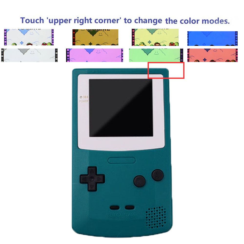 شاشة HISPEEDIDO لجهاز GBC مقاس - مراجعة Lcd Screen Arcade وسعره