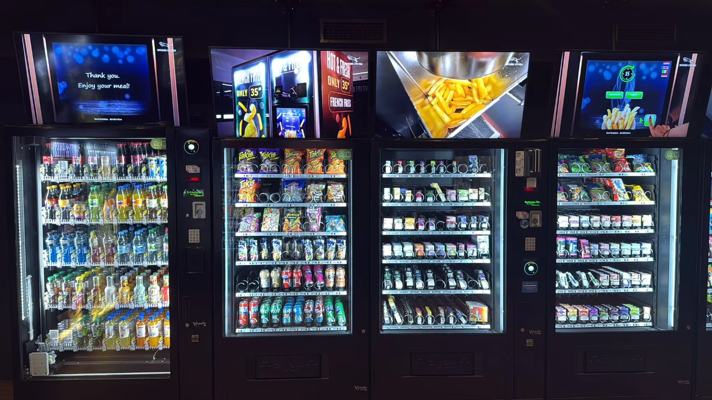 آلة بيع ذكية للوجبات الخفيفة،  - مراجعة Arcade Vending Machine وسعره