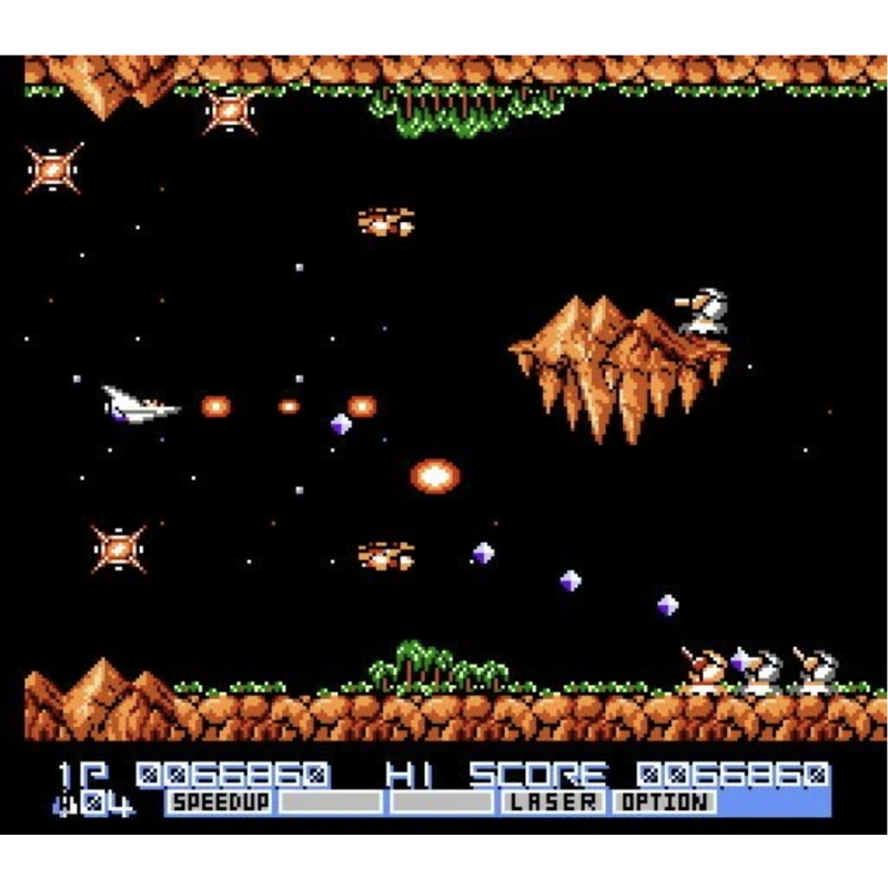 خرطوشة لعبة أركيد أركيد Gradiu - مراجعة Arcade Vibes وسعره