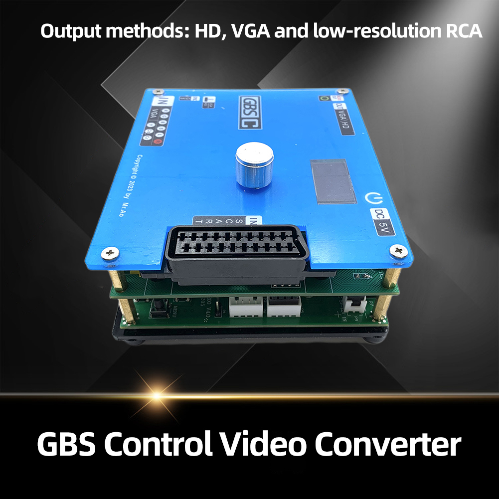 محول فيديو GBS مع شاشة LCD عال - مراجعة Lcd Screen Arcade وسعره