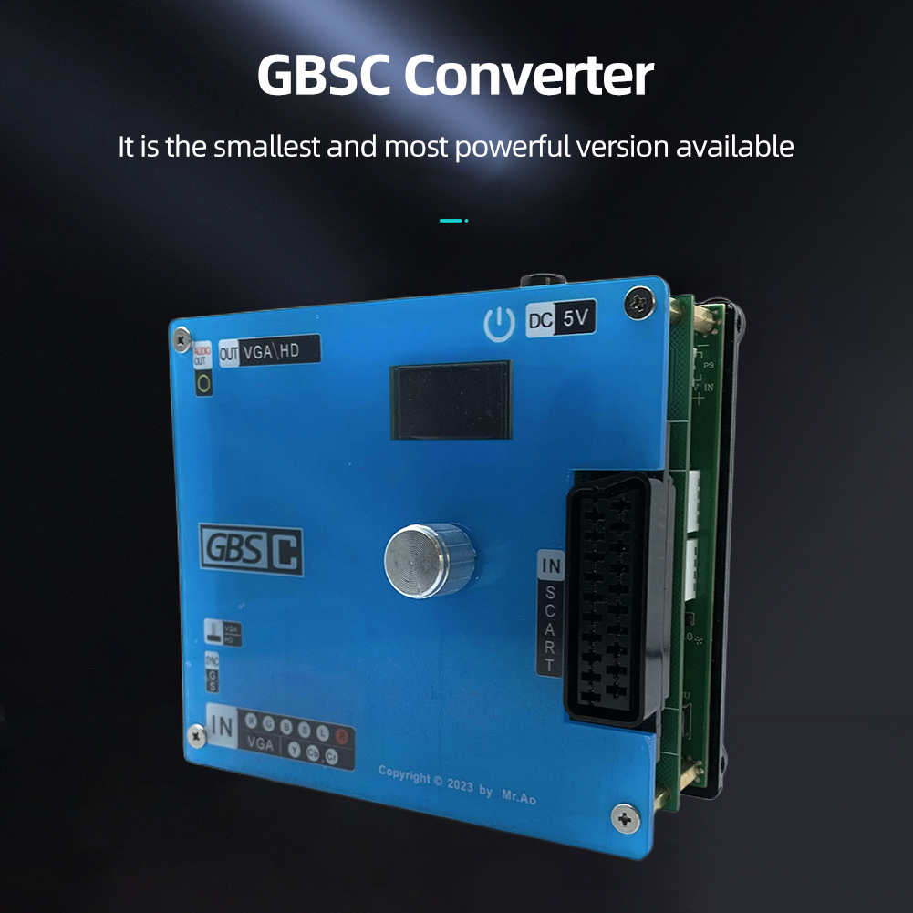 محول فيديو GBS مع شاشة LCD عال - مراجعة Lcd Screen Arcade وسعره