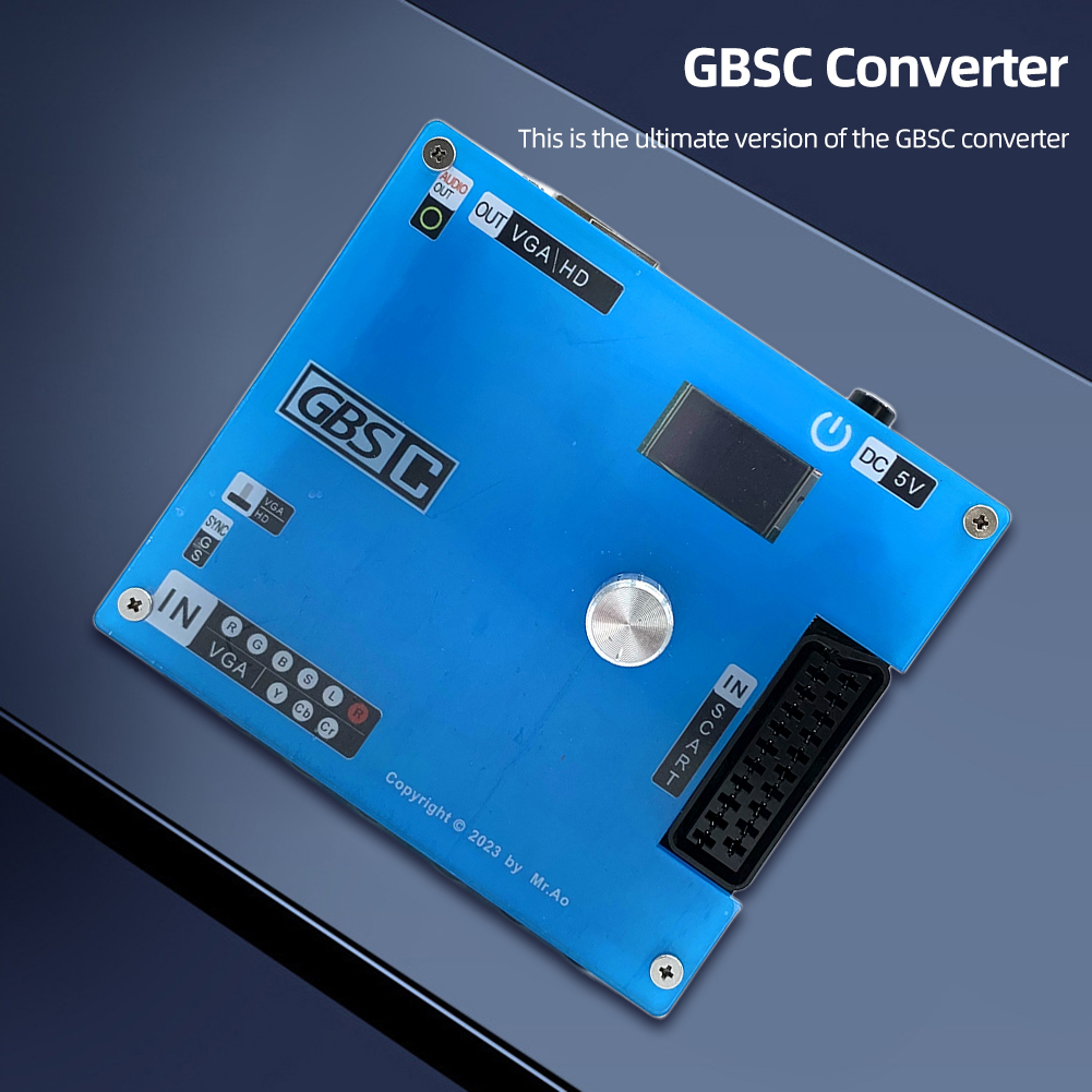 محول فيديو GBS مع شاشة LCD عال - مراجعة Lcd Screen Arcade وسعره