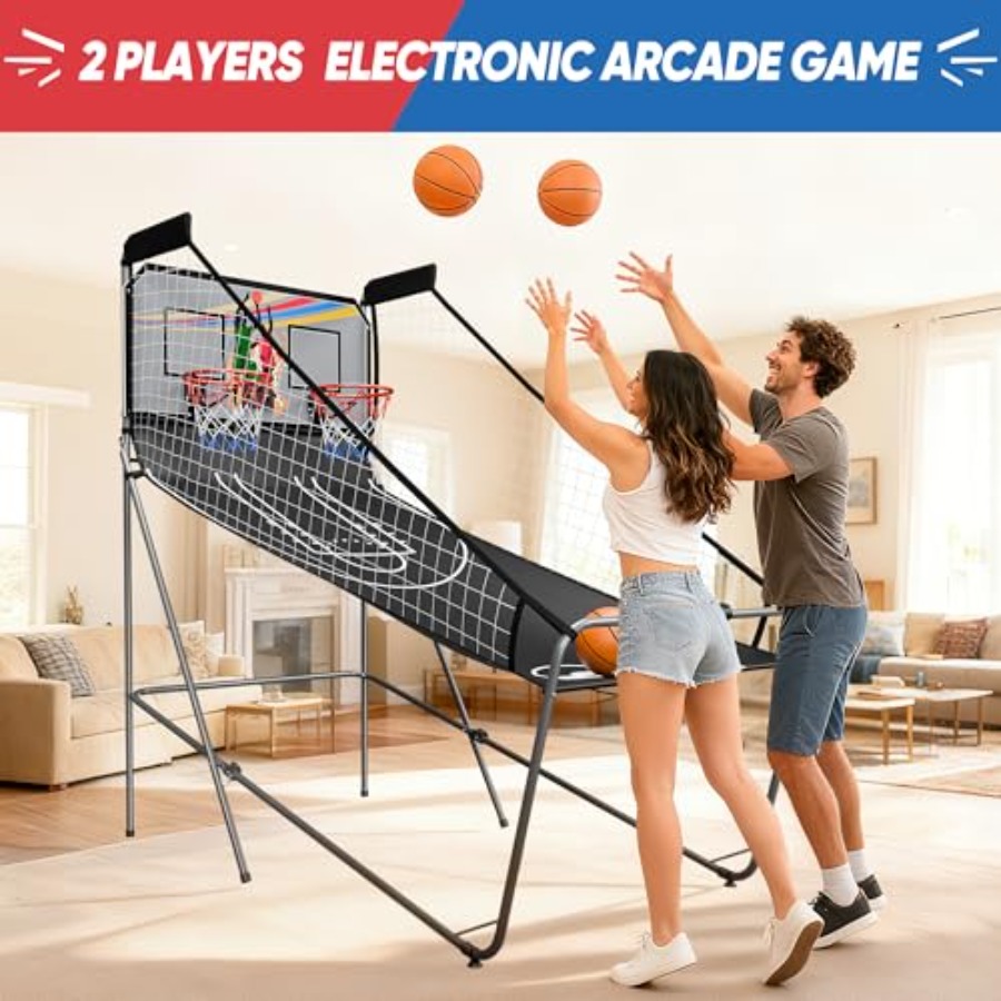 لعبة كرة السلة الإلكترونية الق - مراجعة Arcade Games & Vending Llc Photos وسعره