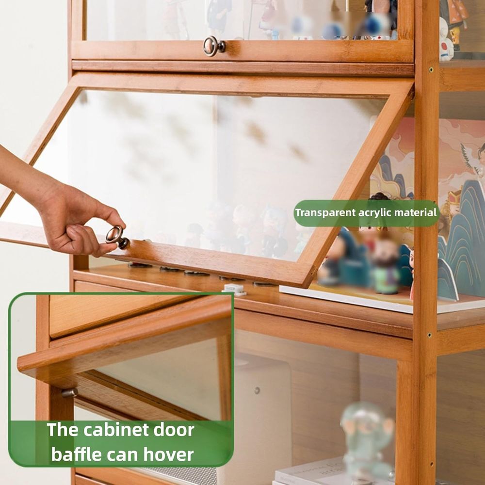 خزانة عرض من الزجاج الأكريليك  - مراجعة Glass Cabinet Display وسعره