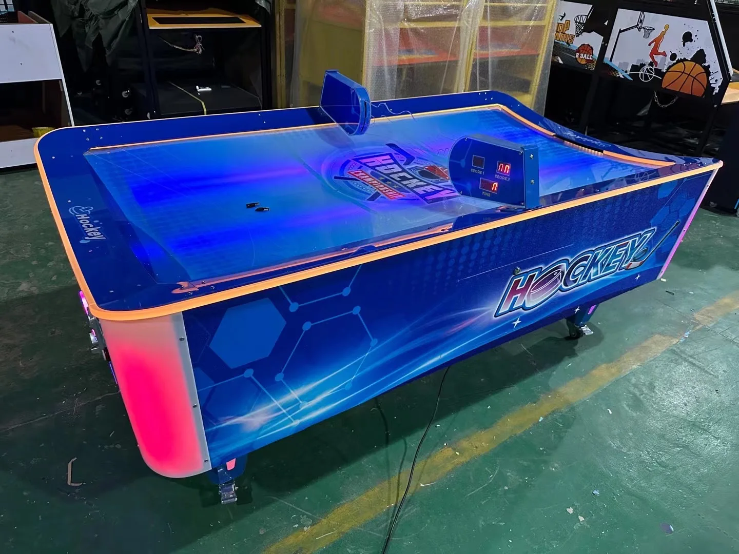 آلة ألعاب محاكاة هوكي الهواء ت - مراجعة Arcade Games & Vending Llc Photos وسعره