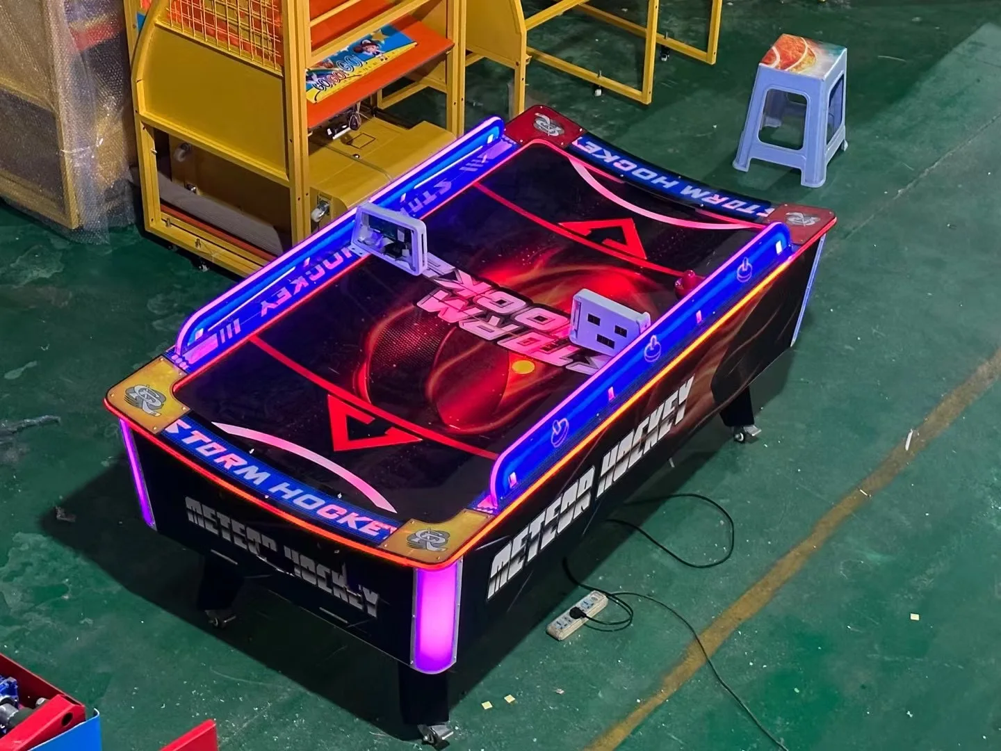 آلة ألعاب محاكاة هوكي الهواء ت - مراجعة Arcade Games & Vending Llc Photos وسعره