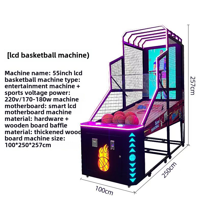 حار 55 بوصة شاشة LCD شارع كرة  - مراجعة Lcd Screen Arcade وسعره