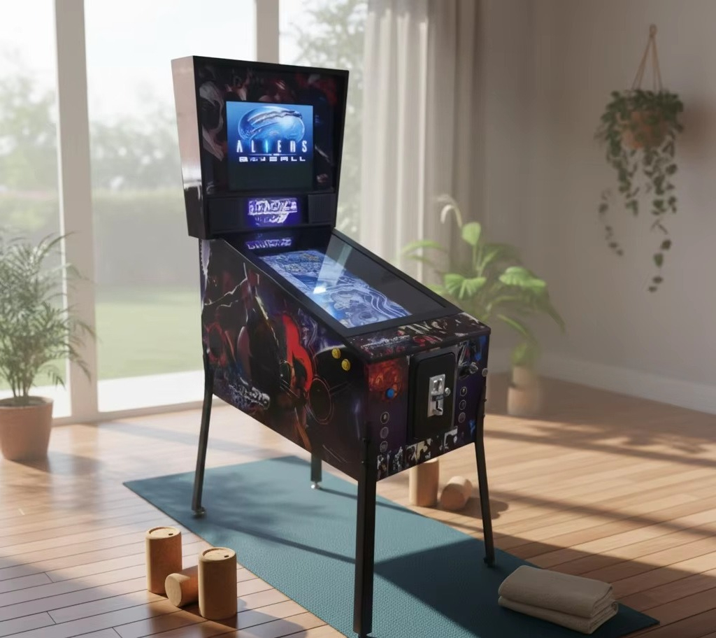 ماكينة باشينكو افتراضية بثلاث  - مراجعة Lcd Screen Arcade وسعره