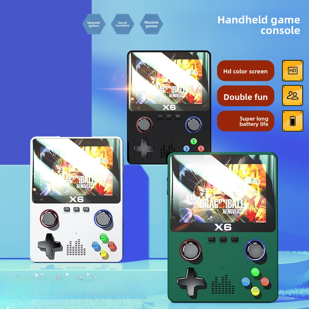 جهاز ألعاب X6 محمول متعدد الوظ - مراجعة Joystick Arcade Parts وسعره