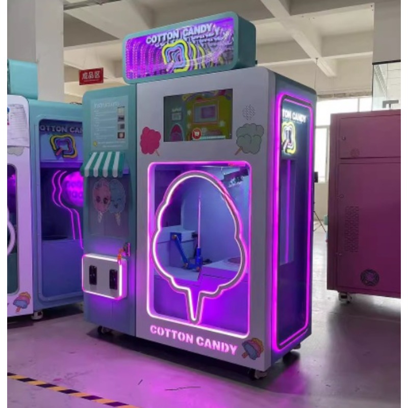 ماكينة بيع حلوى القطن متعددة ا - مراجعة Candy Vending Machine وسعره