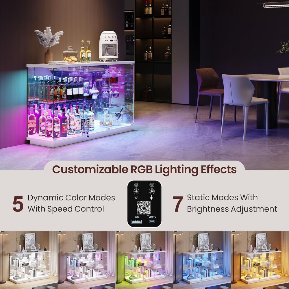 خزانة عرض زجاجية بيضاء عالية ا - مراجعة Glass Cabinet Display وسعره