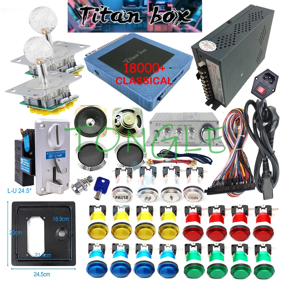 2 لاعبين صندوق تيتان 18000 + ف - مراجعة Arcade Game Cabinet وسعره